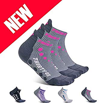 Thirty 48 Compression Low Cut Running Socks for Men and Women | 15-20mmHg Compression