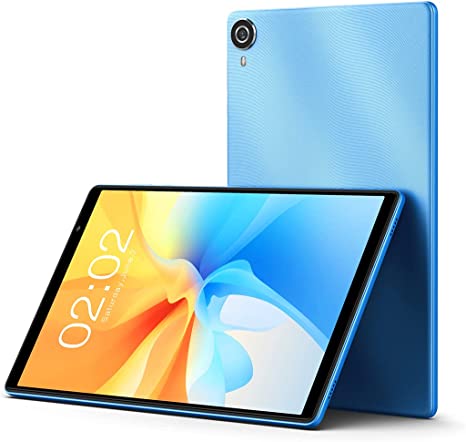 TECLAST Tablet Android 12 P25T Tablets 10 Inch, 4GB RAM 64GB ROM(TF 1TB), Quad Core 1.8GHz, 1280×800 HD IPS, 2.4/5.0GHz WiFi 6 Type C Bluetooth 5.0 Dual Camere Face ID Blue 2023