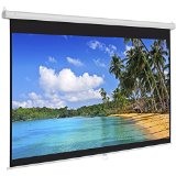 Best Choice Products Manual Projector Projection Screen Pull Down Screen 119L