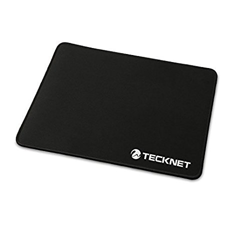 TeckNet G101 Gaming Mouse Mat (L) Smooth Silk processed Low Friction surface, Non Slippary Rubber Base, 12.6inch x 9.8inch