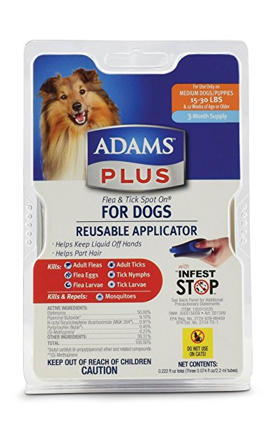 Adams Plus Flea and Tick Control for Dogs