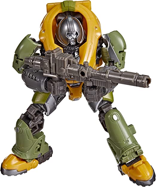 Transformers Toys Studio Series 80 Deluxe Class Bumblebee Brawn Action Figure - Ages 8 and Up, 4.5-inch