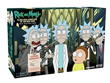 Cryptozoic Entertainment Morty Deckbuilding Game Close Counters of the Rick Kind Board