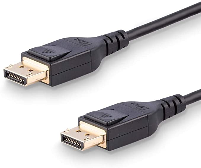 6.5 ft DisplayPort 1.4 Cable - 8K@60Hz, HDR, HBR3, VESA Certified, Slim DP Video Monitor Cable w/ Gold-Plated Connectors (DP14MM2M)