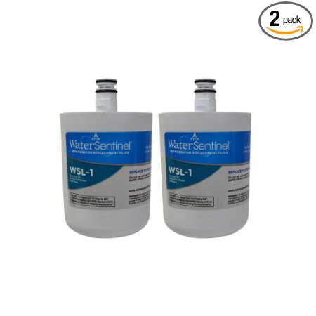 WaterSentinel WSL-1 Refrigerator Replacement Filter: Fits LT-500P LG Filters  (2-Pack)