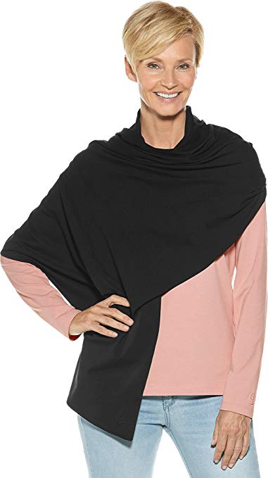 Coolibar UPF 50  Women's Everyday Beach Shawl - Sun Protective