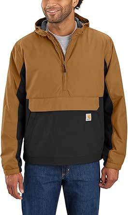 Carhartt Men's Rain Defender Loose Fit Lightweight Packable Anorak