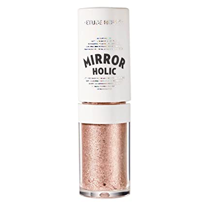 ETUDE HOUSE Mirror Holic Liquid Eyes (#PK001 Pink Ornament) | Kbeauty| Eyes Makeup | Liquid Eye Shadow with Sparkling Metallic Glitter | Long-Lasting and Quick Fixing