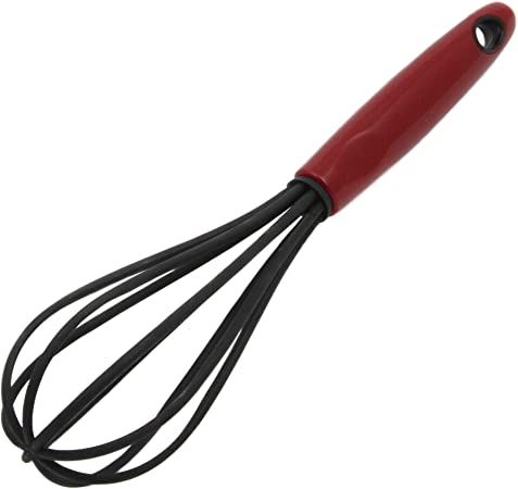 Chef Craft Select Nylon Sturdy Whisk, 12.5 inch, Red