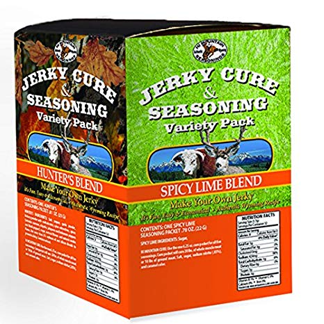 Hi Mountain Variety Pack #3-Jerky Maker's - Jerky Cure & Seasoning Variety Pack – Make Your Own Jerky