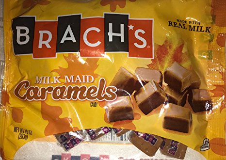 BRACH'S Milk Maid Caramels (Made with Real Mile) - Approx 30 individually wrapped Caramels)