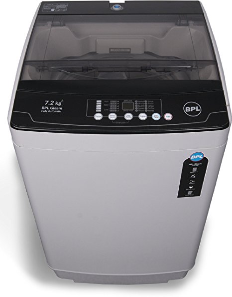 BPL 7.2 kg Fully-Automatic Top Loading Washing Machine (BFATL72N1, Grey)
