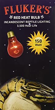 Fluker's Red Heat Bulbs for Reptiles 150 watt