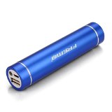 Fremo Mini 3000mAh External Battery Pack With Highlight Flashlight Compact Lipstick Size Portable Power Bank Backup Charger for iPhone 66 Plus55S44S Lightning Cable not ProvidedSamsung Galaxy S3S4S5NOTE 234NexusHTCMOTOSony XperiaLGand most other Smartphones Blue