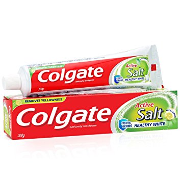 Colgate Active Lemon & Salt Healthy White Toothpaste - 200 g