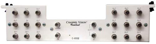 CHANNEL VISION C-0332 1 In/16 Out Amplified Rf Splitter