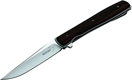 BOKER PLUS 01BO784 Urban Trapper Petite Cocobolo Knife with 2.8-in. Blade