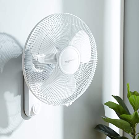 AmazonBasics - High Speed Wall Fan for Cooling with Automatic Oscillation (400 MM)