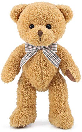 Blppldyci Teddy Bear Stuffed Plush Toys Animals Super Soft Plush Bear Toy Baskets for Christmas 12.5 inch Light Brown