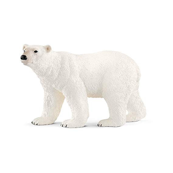 Schleich Polar Bear Toy Figurine