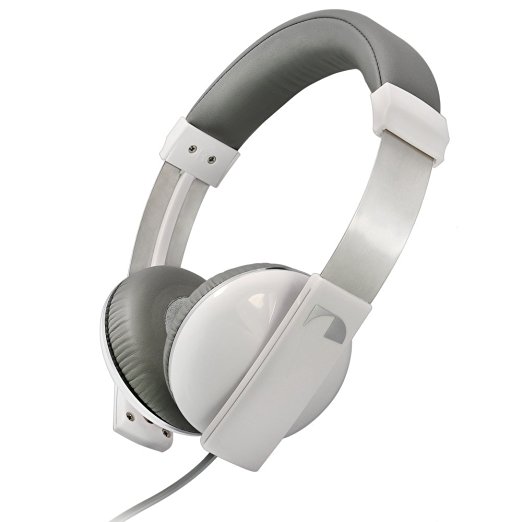 Nakamichi NK2000 Over-the-Head Headphones | White