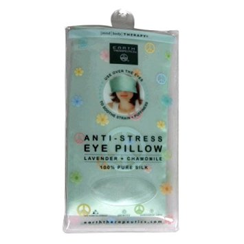 Earth Therapeutics Mind/Body Therapy Anti-Stress Eye Pillow, Lavender   Chamomile, 1 pillow