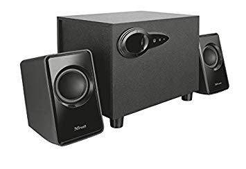 Trust 20442 Avora 2.1 PC Speakers with Subwoofer for Computer and Laptop, USB Powered, 18 W