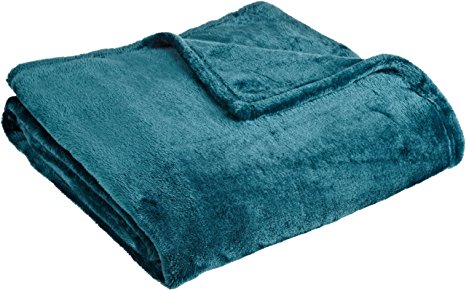 Northpoint Cashmere Plush Velvet Throw, Teal
