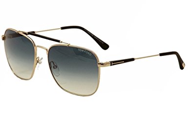 Tom Ford FT0377/S 28W Edward Rose Gold Aviator Sunglasses