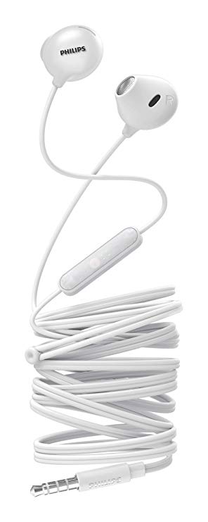 Philips SHE2305WT/00 Upbeat inear Earphone with Mic (White)