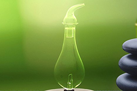 Nebulizing Diffuser Glass Replacement Bottle for Essential Oils and Aromatherapy - Sage Core Series 'Raindrop' by Sage Diffusers