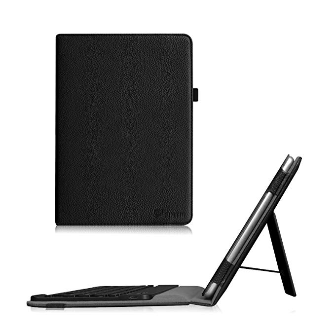 Fintie iPad 2 / iPad 3 / iPad 4 Retina Keyboard Case - Slim Folio Key Removable Bluetooth Keyboard Cover for Apple iPad 4th Generation with Retina Display, iPad 3 & iPad 2, Black