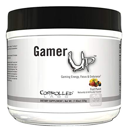 Controlled Labs Gamer Up 30 Servinging Fruit Punch, 0.95 Pound