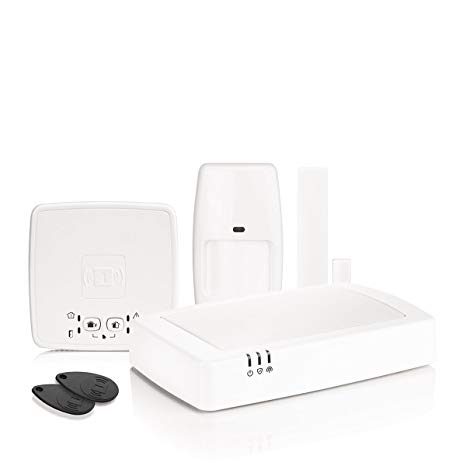 Honeywell HS922GPRS Wireless Home Alarm kit GPRS, White