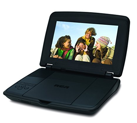 RCA DRC96090 9-Inch Portable DVD Player with Rechargeable battery, Black