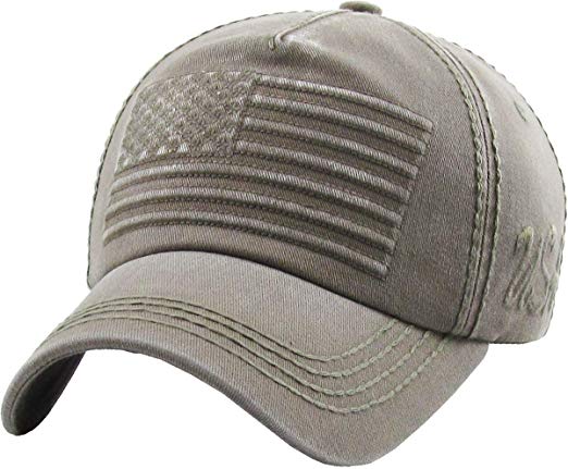 KBETHOS Tactical Operator Collection with USA Flag Patch US Army Military Cap Fashion Trucker Twill Mesh