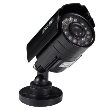 ZOSI HD 700TVL 24 IR-LEDs CCTV Camera Home Security DayNight Waterproof Camera