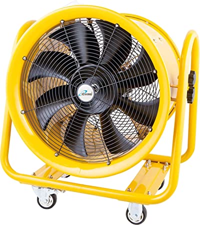 Iliving ILG8VF20 Ventilator Fan, 20", Yellow