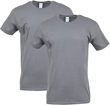 Gildan Men's Softstyle Cotton T-Shirt, Style G64000, 2-Pack