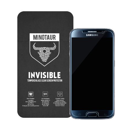 Samsung Galaxy S6 Tempered Glass Screen Protector by Minotaur 1 x Protector