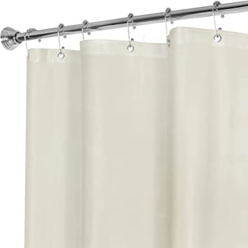 Maytex No More Mildew Shower Curtain Liner, (Beige)