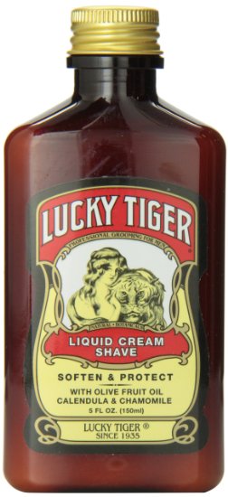 Lucky Tiger Liquid Cream Shave 5 Ounce