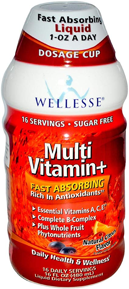 Multi Vitamin  - Tangy New Citrus Flavor 16 fl Ounce Liquid