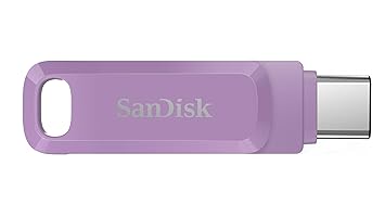 SanDisk Ultra Dual Drive Go USB Type- C, Lavender, India, 150MB/s 64GB, Mobie Pendrive