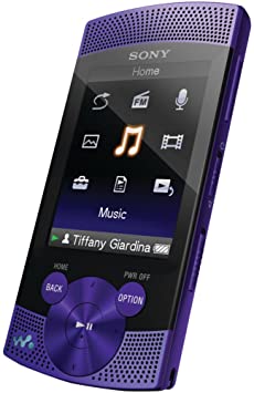 Sony S-544 8 GB Walkman Video MP3 Player (Violet)