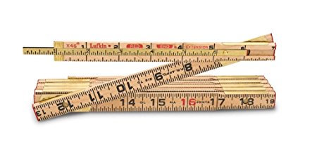 Lufkin X46F 6-Inch Red End Extension Wood Rule