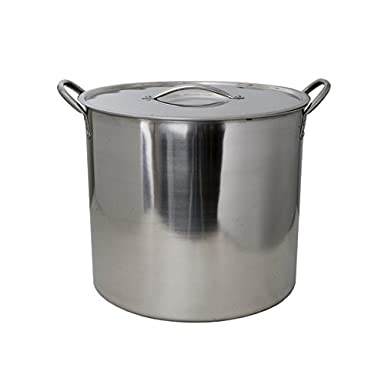 5 Gallon Stainless Steel Stock Pot with Lid
