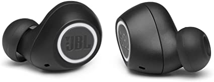 JBL Free II in-Ear Truly Wireless Bluetooth Headphones with up to 24 Hours of Playtime - Black, 5.6mm Drivers