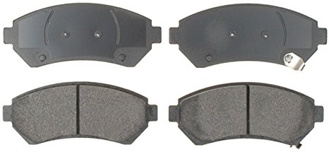 ACDelco 14D699CH Advantage Ceramic Front Disc Brake Pad Set with Wear Sensor