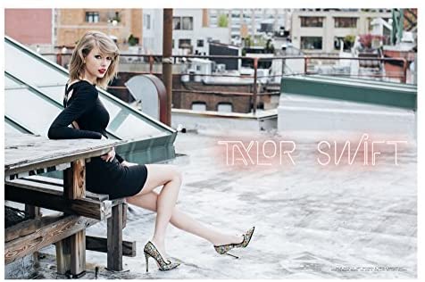 Taylor Swift - Official "1989" Roof Top Wall Poster (17 x 26)